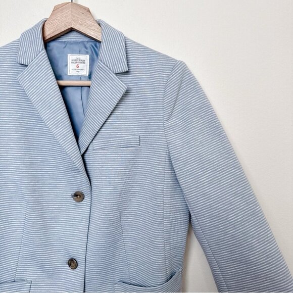 Gap Womens 6 Academy Stripe Stretch Ponte Blazer - Picture 6 of 15